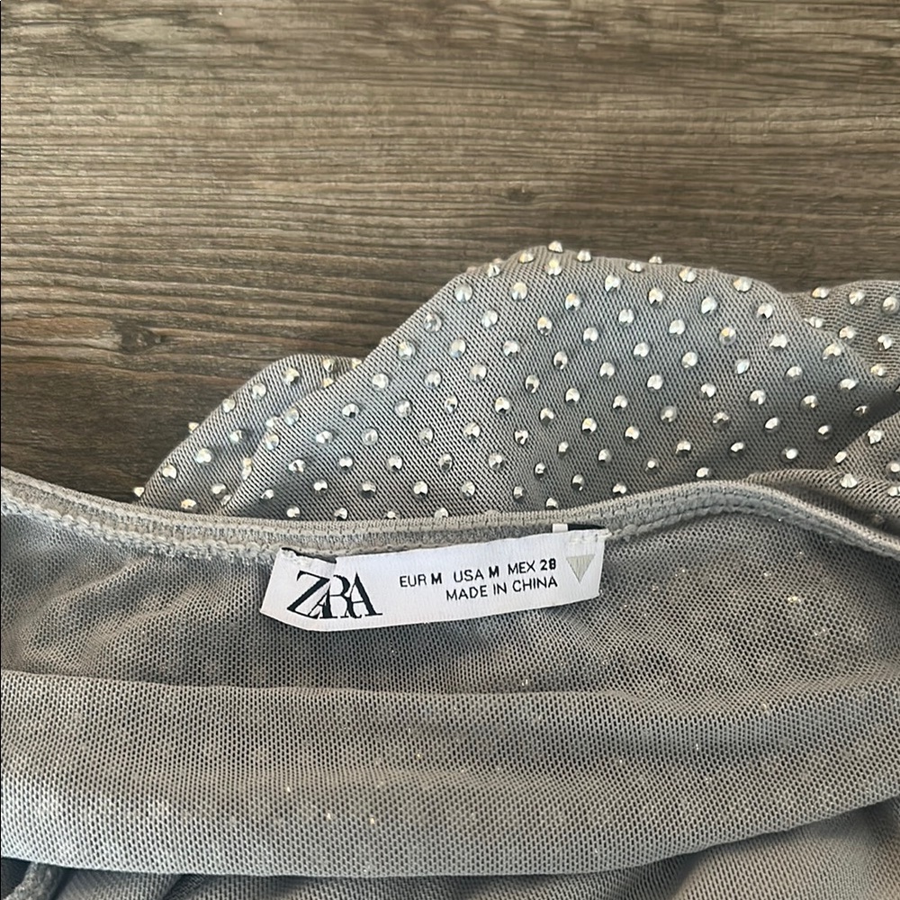 Zara Rhinestone Bodysuit - Picture 3 of 4